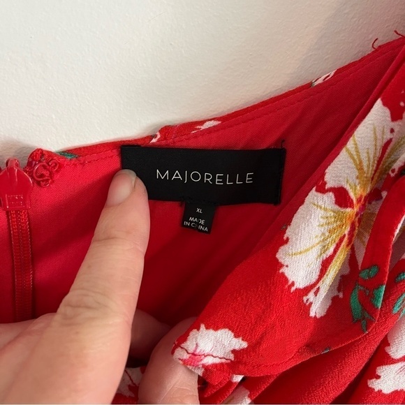 MAJORELLE x REVOLVE Salsa Floral Dress in Fruit Punch - Picture 7 of 10